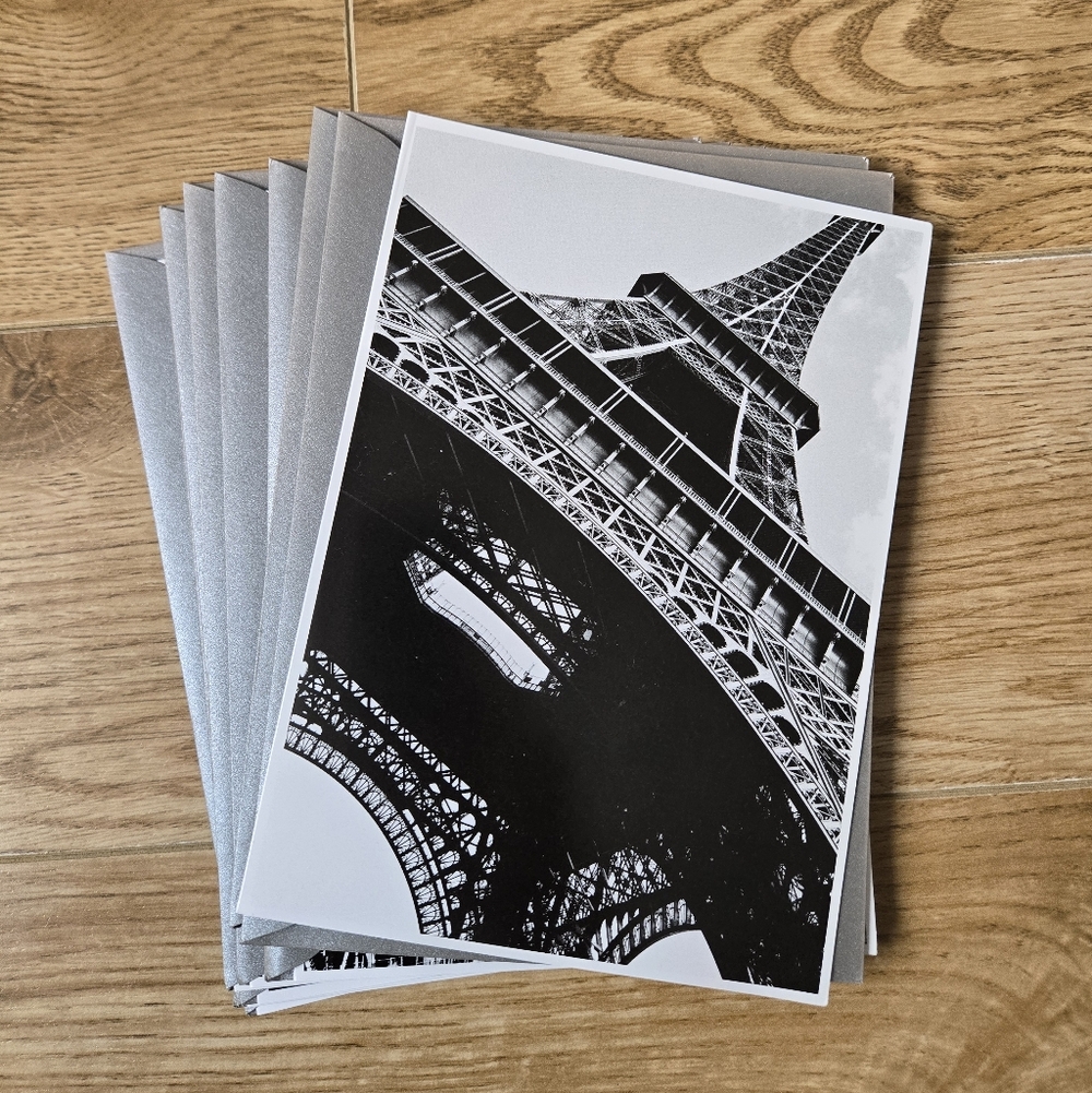 NEW❤️10 Quality Blank Cards. ARCHITECTURAL Cards w Matching Envelopes
